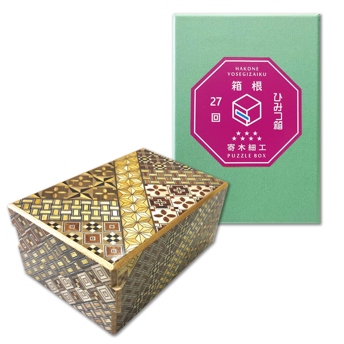 Yosegi secret box large 27steps