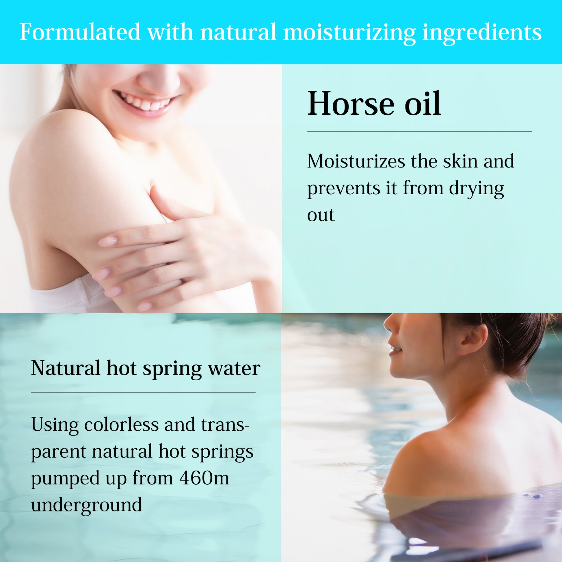 Description of Horse Oil Body Cream Moisturizing