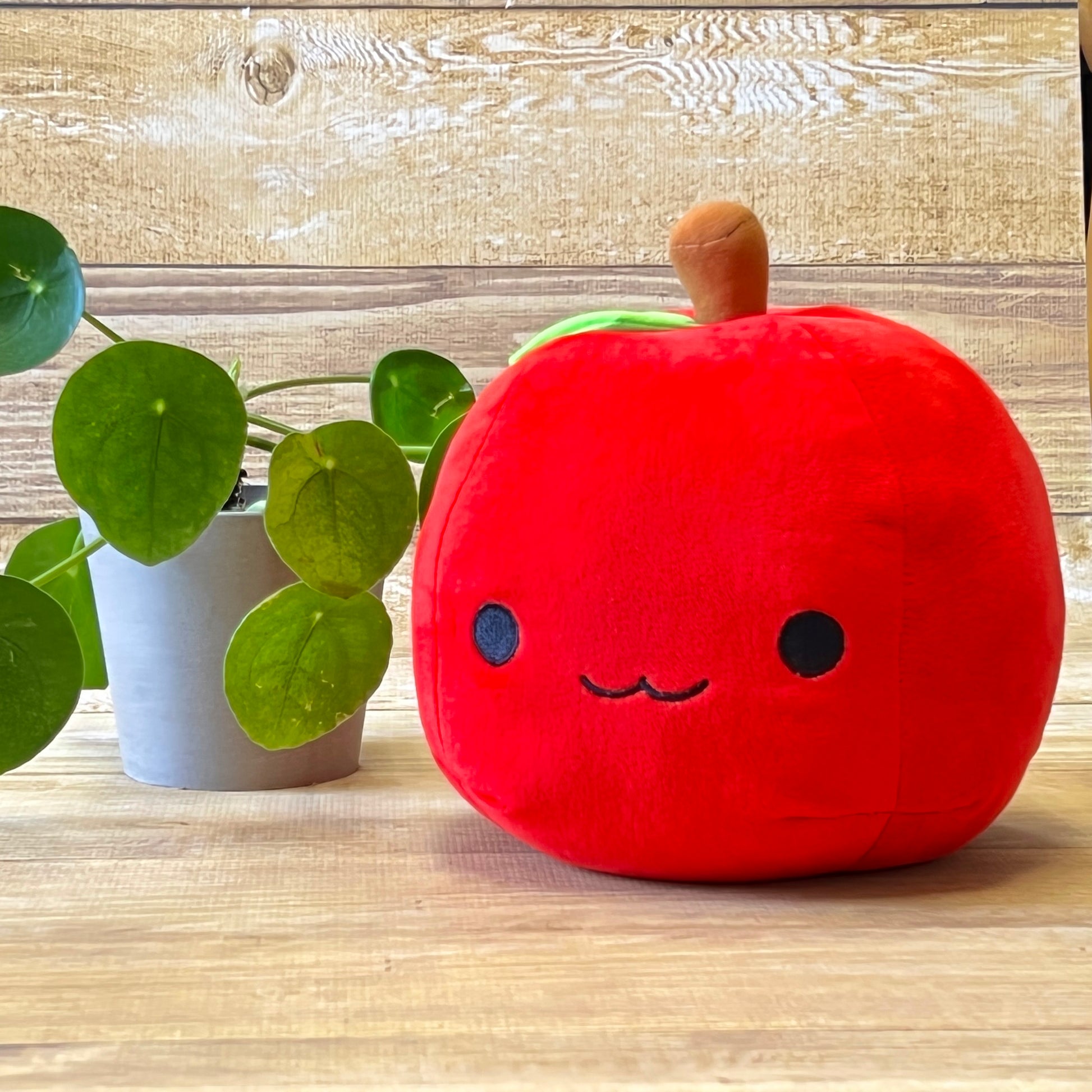 Impression of Apple Fruit Stuffed Toy Ringochan Red
