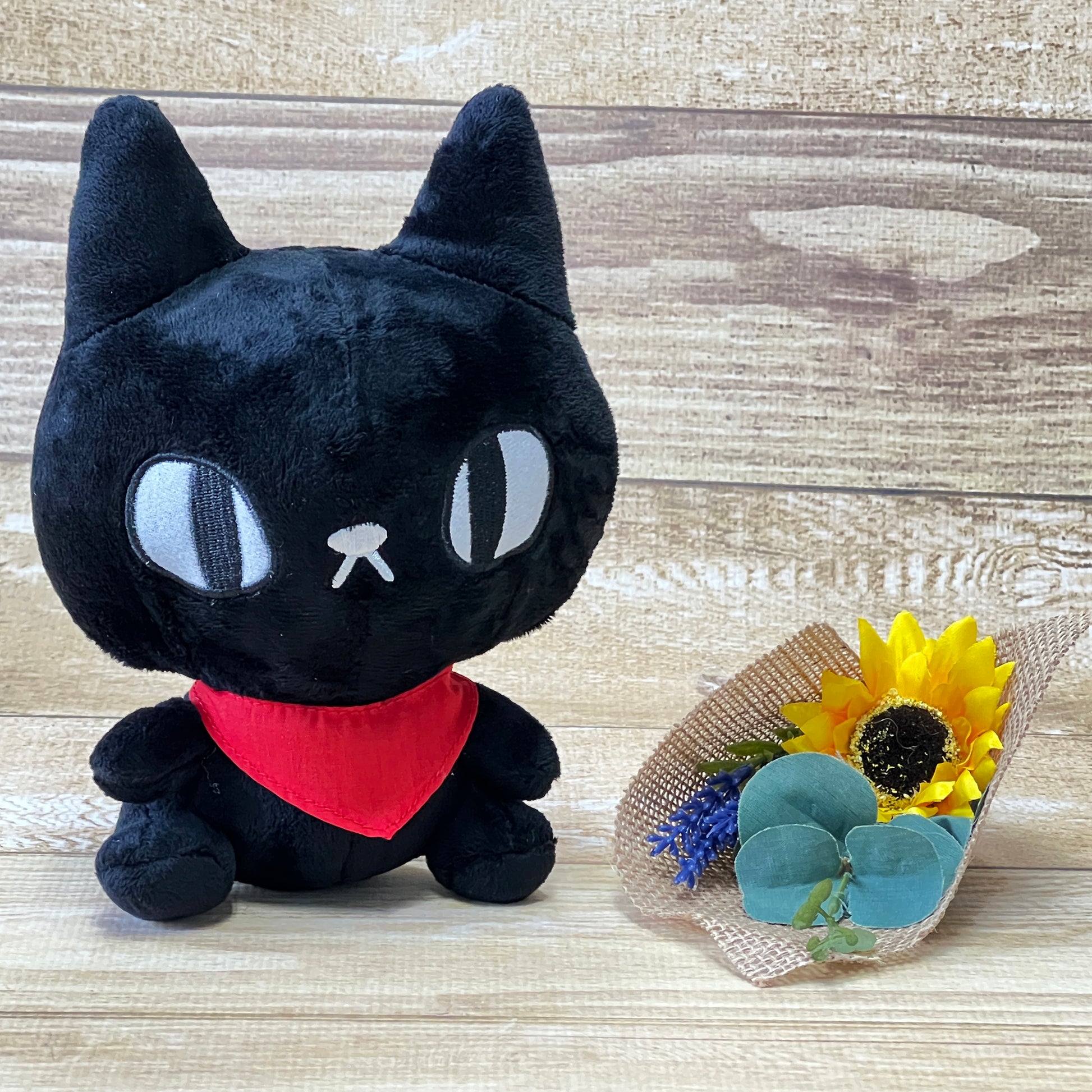 Black Cat 7 Plush Cute Stuffed Animal Toy Hakone No Koneko, 44% OFF