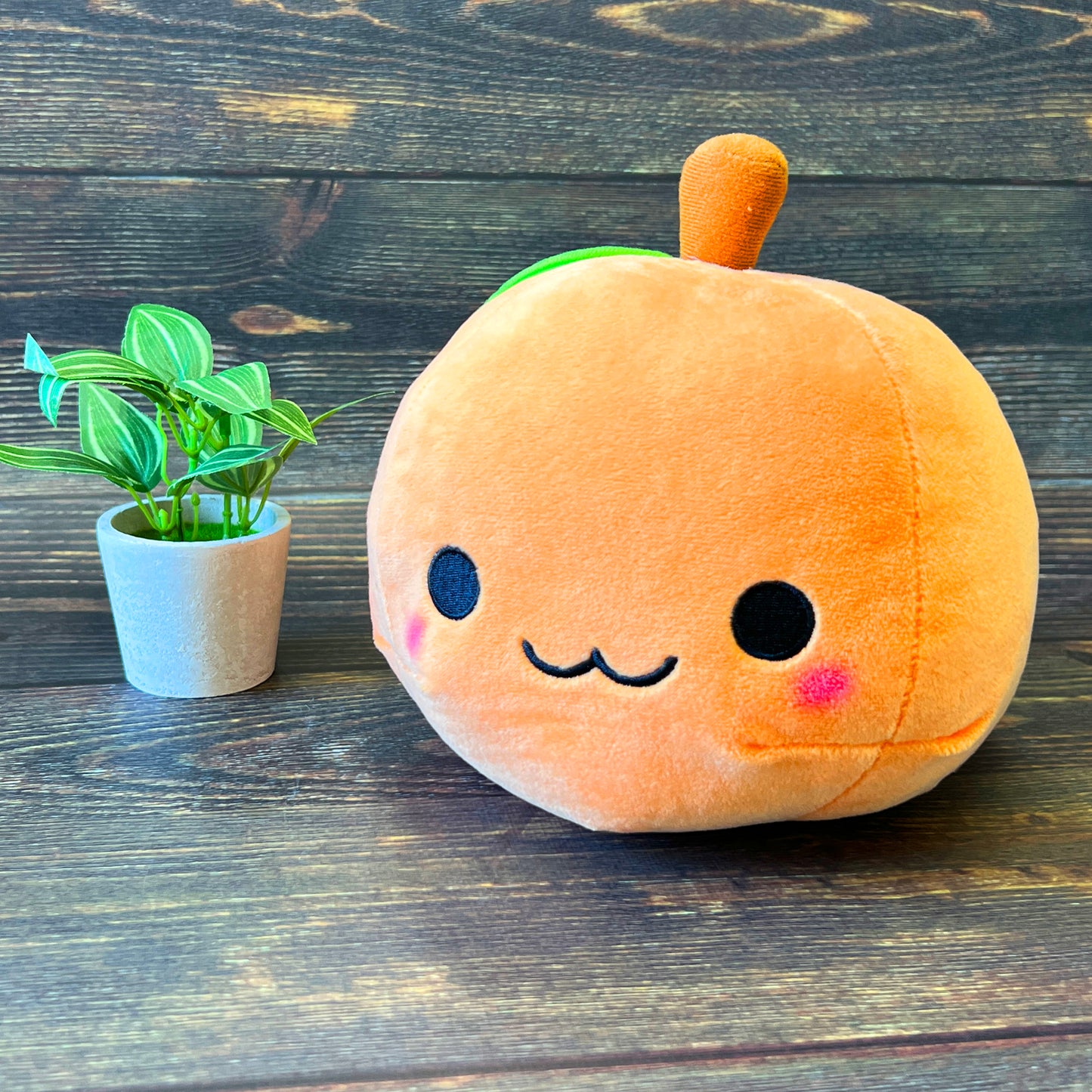 Impression of Orange Fruit Stuffed Toy Mikanchan Orange