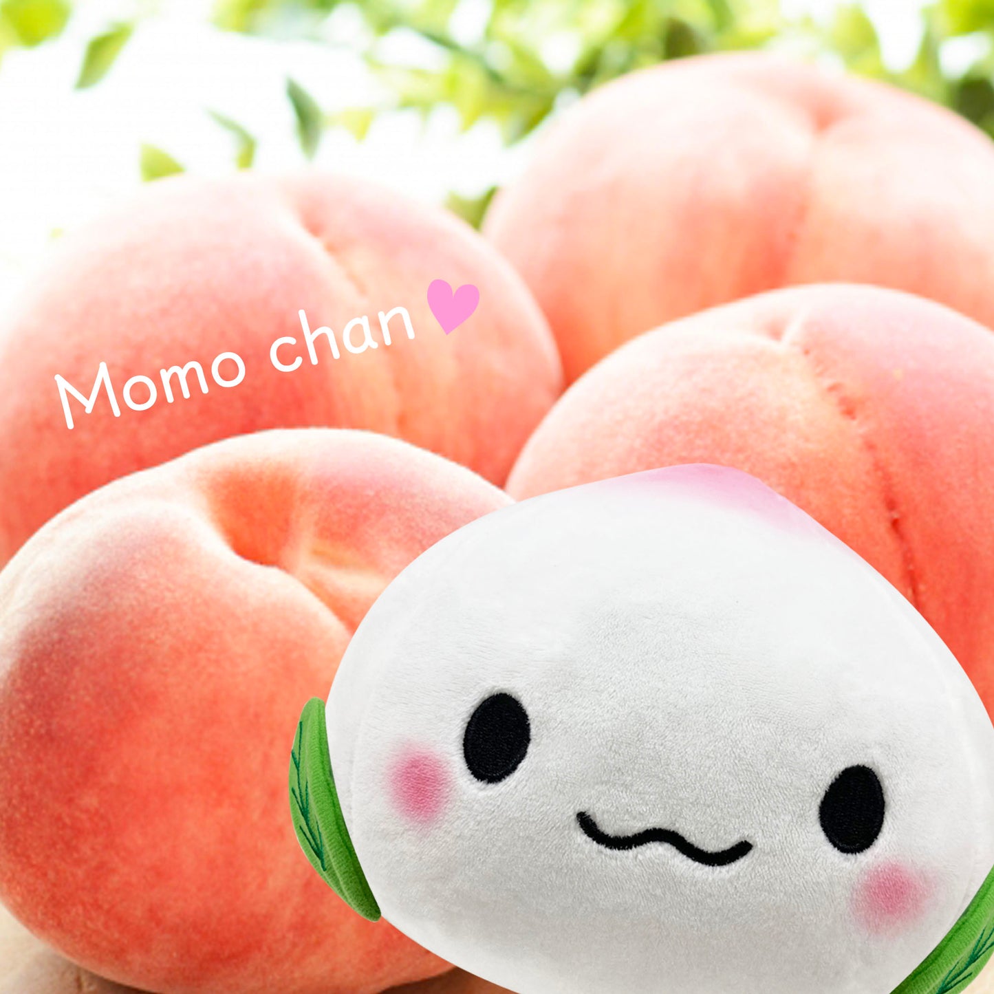 Instagram of Peach Fruit Stuffed Toy Momochan